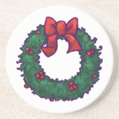 Bogen von Holly Sandstein Untersetzer (Vorne)