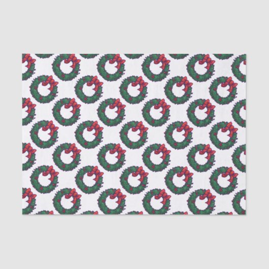 Bogen von Holly Seidenpapier (Vorderseite)