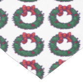 Bogen von Holly Tischdecke (Schrägansicht)