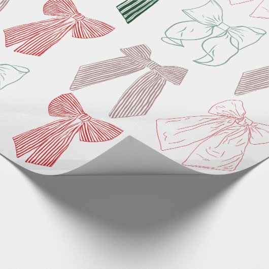 Bogen Weihnachten Geschenkpapier (Ecke)