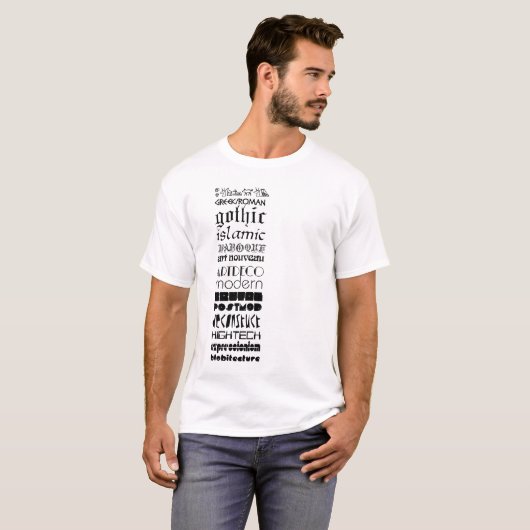 Bogen-Zeitachse T-Shirt (Vorne ganz)
