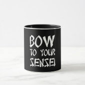 Bogen zu Ihrem Sensei Tasse (Zentrum)