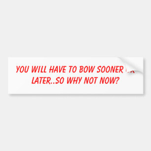 Bogen zum Gottaufkleber Autoaufkleber