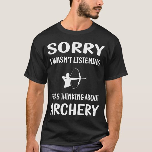 Bogenargenbogen nicht hören T-Shirt (Vorderseite)