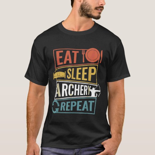Bogenbogen für Bogenpfeile T-Shirt (Vorderseite)