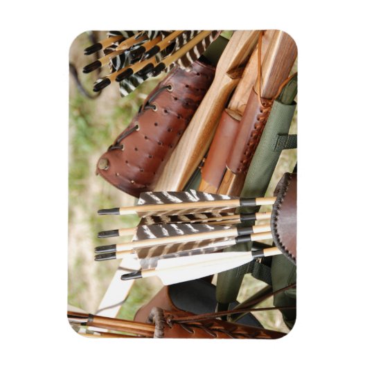 Bogenbogen, Pfeile und Quiver Magnet (Vertikal)