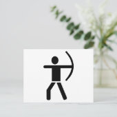 Bogenbogen Postkarte (Stehend Vorderseite)