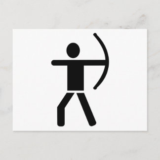 Bogenbogen Postkarte