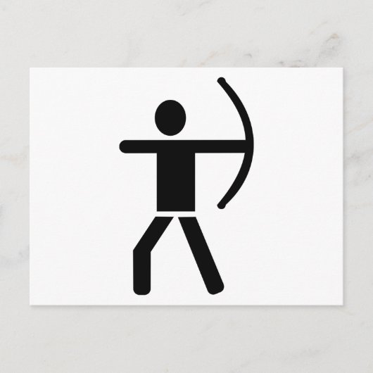 Bogenbogen Postkarte (Vorderseite)