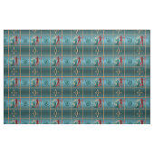 Bogenbogen und Pfeil - Grünes Muster Stoff (Fat Quarter (45,7 x 55,9 cm))