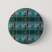 Bogenbow und Bogenschießen Button (Vorderseite)