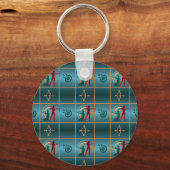 Bogenbow und Bogenschießen Schlüsselanhänger (Vorderseite)