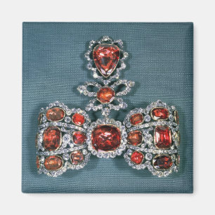 Bogenbroschen-Set mit glänzendem Magnet