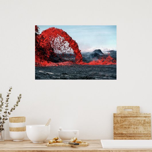 Bogenbrunnen Poster (Küche)