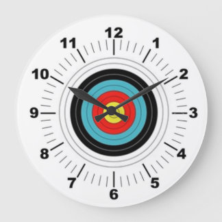 Bogendeckeruhr Große Wanduhr