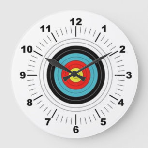 Bogendeckerwache Große Wanduhr