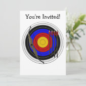 Bogendesign Einladung (Stehend Vorderseite)