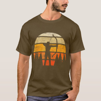 Bogendesign Vintag Archer mit Bow und Arrow B T-Shirt