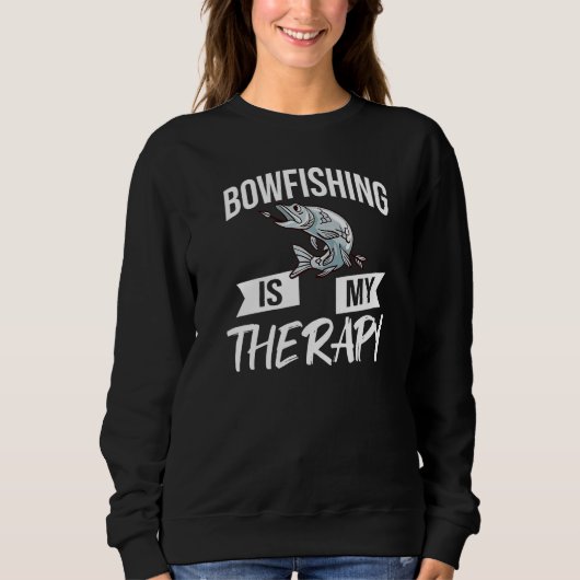 Bogenfischen Bogenlichter Pfeile Armbrust Bogenfis Sweatshirt (Vorderseite)