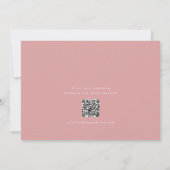 Bogenförmige Save-the-Date-Hochzeitsankündigung Save The Date (Rückseite)