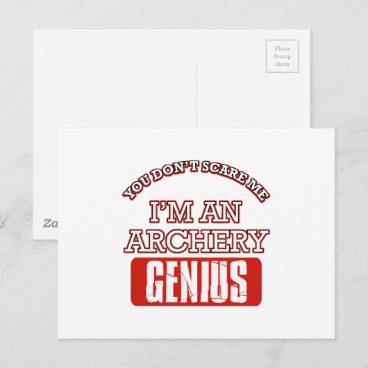 Bogengenie Postkarte (Vorne/Hinten)