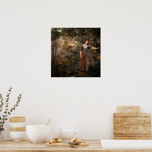 Bogenjacke Poster (Küche)