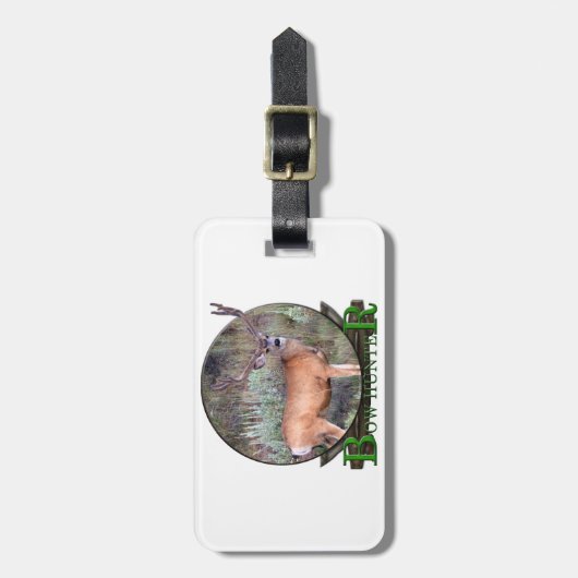 Bogenjäger Gepäckanhänger (Vorderseite vertikal)