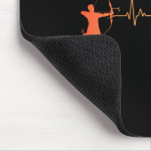 Bogenkunst für Männer Frauen Jäger Bogenschütze Mousepad (Ecke)