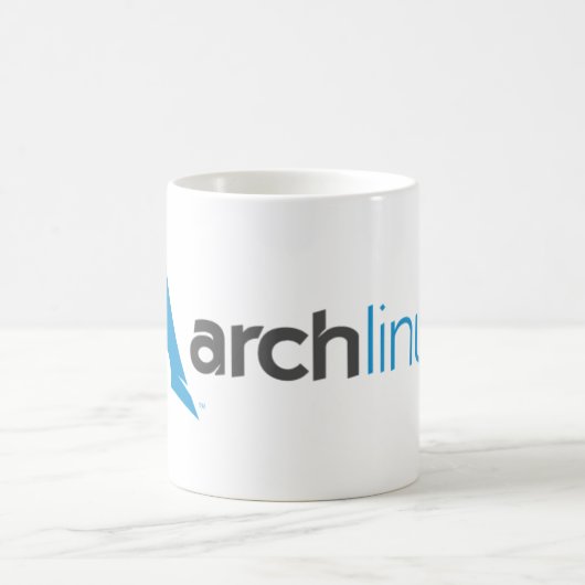 Bogenlinux-Tasse Kaffeetasse (Mittel)