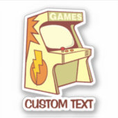 Bogenmaschine Aufkleber (Vorderseite)