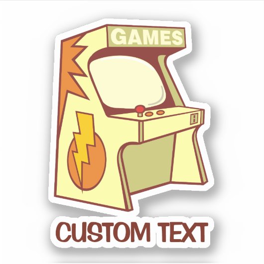 Bogenmaschine Aufkleber (Vorderseite)