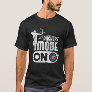 Bogenmodus auf Bowhunter Archer Bowman Bowhunting T-Shirt