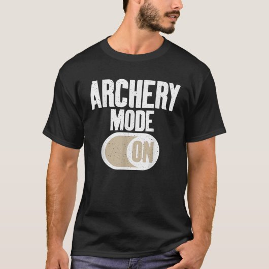 Bogenmodus auf Bowhunting Arery T Shirt (Vorderseite)