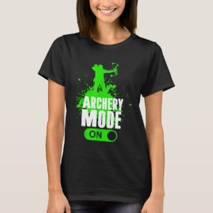 Bogenmodus auf Coolem Bow-Pfeil männliche Kinder A T-Shirt