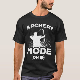 Bogenmodus von Mens aktiviert T-Shirt