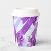 Bogenpapierkisten Pappbecher (Rückseite)