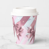 Bogenpapierkisten Pappbecher (Rückseite)