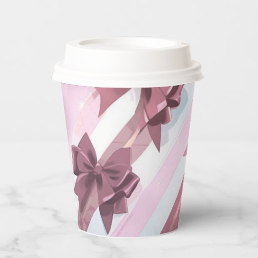 Bogenpapierkisten Pappbecher (Vorderseite)