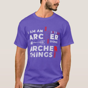 Bogenschieß-Sportbogen Genauigkeit Köcher Mädchen T-Shirt