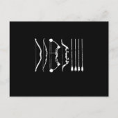 Bogenschießarten Bogenschießen Bowman Shooting Arc Postkarte (Vorderseite)