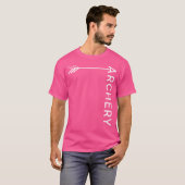 Bogenschießbogen Pfeil Schießjagd Für Männer T-Shirt (Vorne ganz)