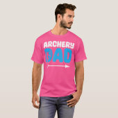 Bogenschießbogen Pfeile Bogenschießender Vater T-Shirt (Vorne ganz)