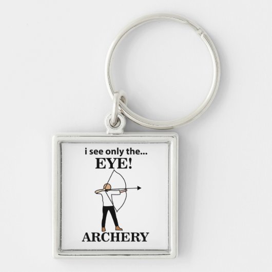 Bogenschießbow Schlüsselanhänger (Vorne)