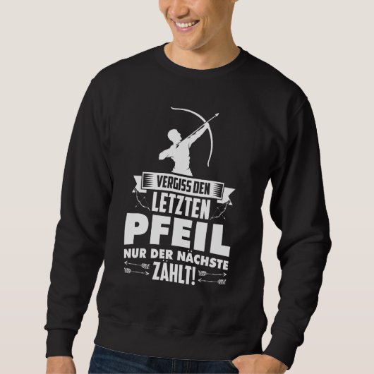 Bogenschießbow Sweatshirt (Vorderseite)