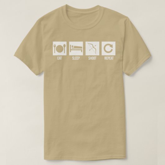 Bogenschießen 2 T-Shirt (Design vorne)