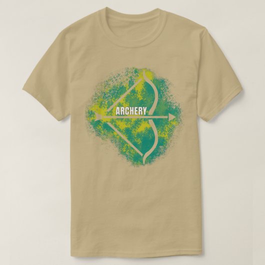 Bogenschießen (30) T-Shirt (Design vorne)