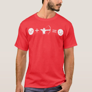 Bogenschießen Bogenschießsymbole T-Shirt