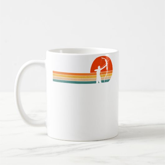Bogenschießen Bogenschütze Bogen Schießen Kaffeetasse (Links)