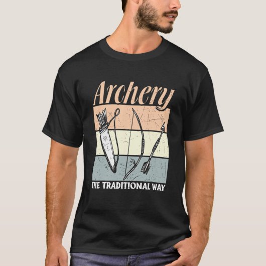 Bogenschießen Bogenschützen Bogenschießen Die Tra T-Shirt (Vorderseite)