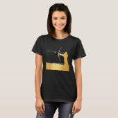 Bogenschießen Bow Arrow Gold Funny Party T-Shirt (Vorne ganz)